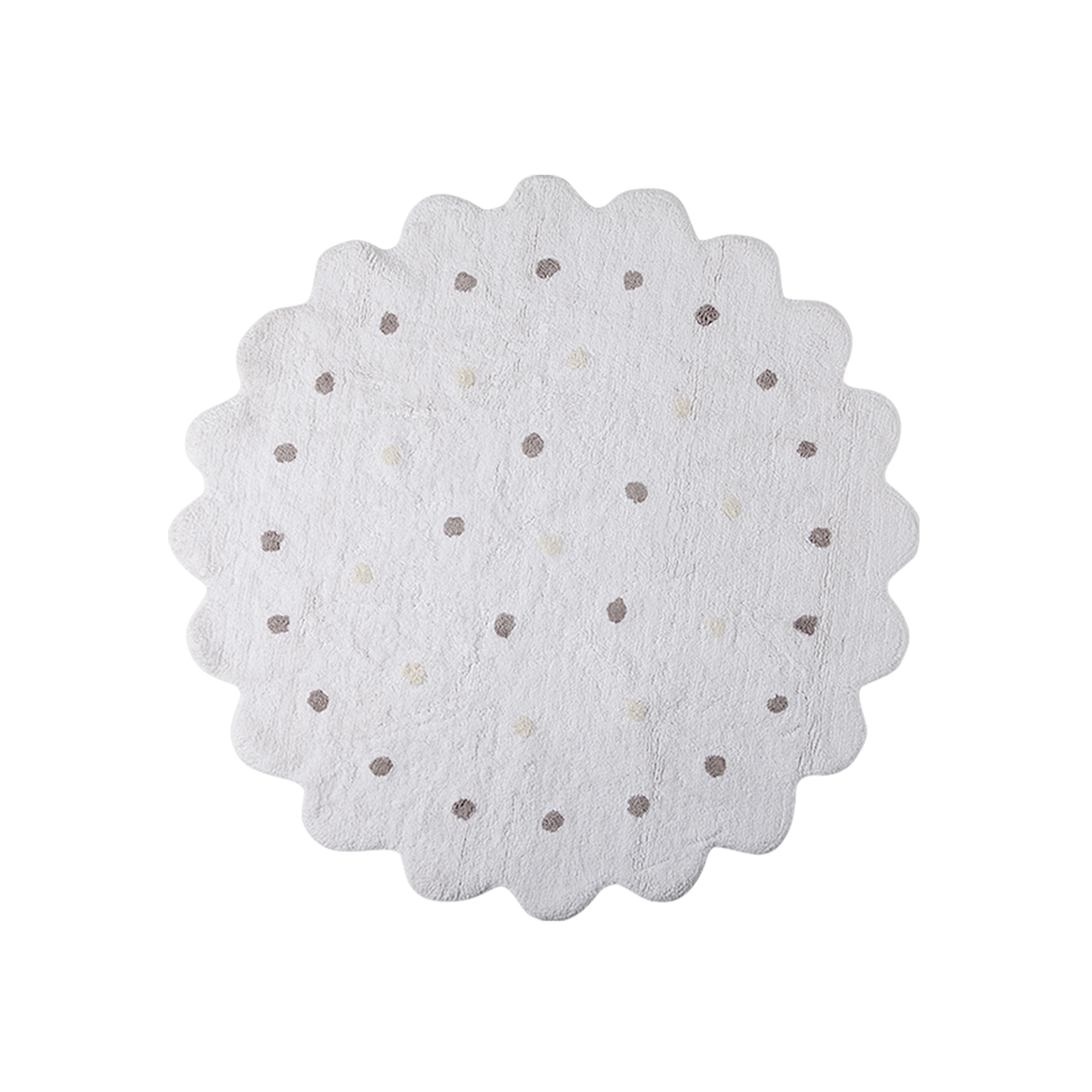 Little Biscuit Washable Rug  (Round)