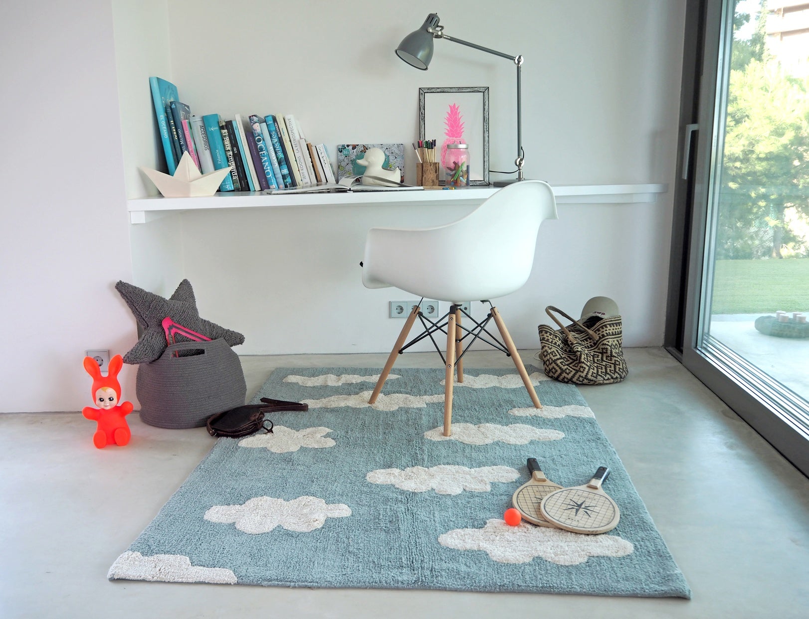 Washable store nursery rug