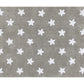 Stars Washable Rug  (Grey/White)