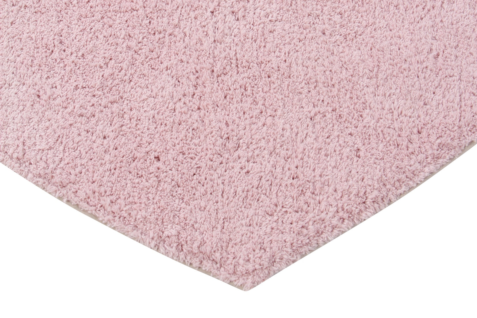 Pink Happy Heart Washable Nursery  Rug 