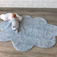 Puffy Dream Washable Rug (Blue)