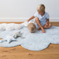 Puffy Dream Washable Rug (Blue)