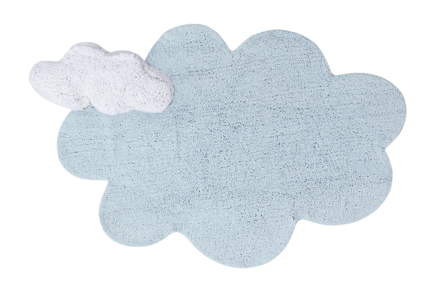 Puffy Dream Washable Rug (Blue)