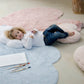 Puffy Dream Washable Rug (Blue)