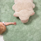 Green Puffy Sheep Washable Nursery Rug