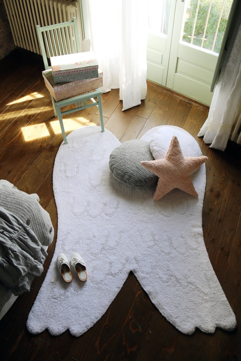 Silhouette Wings Washable Rug