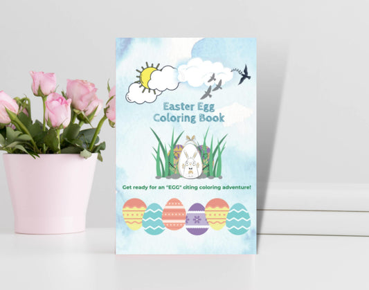 Easter Egg Coloring Book: Get ready for an "EGG" citing Coloring Adventure Paperback Coloring Activity for Kids