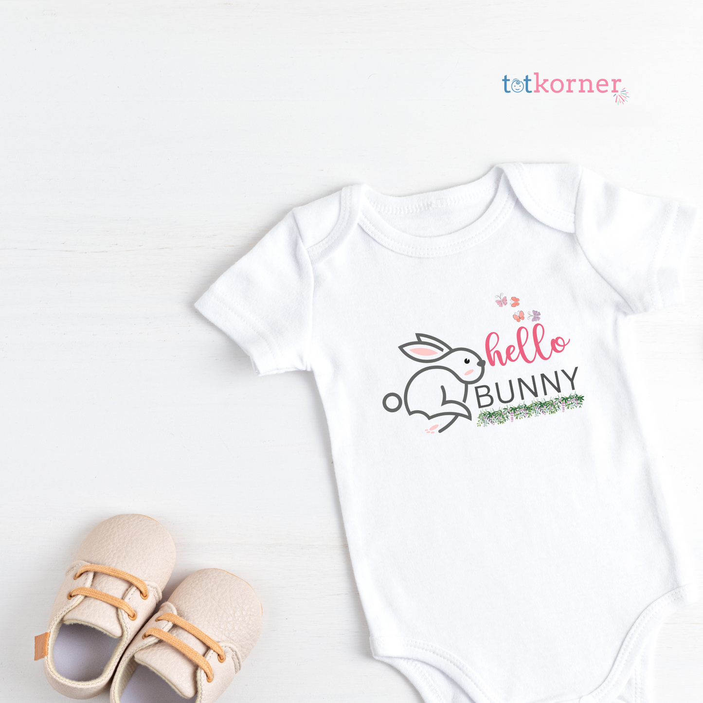 my first easter onesie, easter clothing, easter outfit for baby, spring collection of newborn onesies and outfits, first easter onesie, easter bunny onesie baby, baby's first easter onesie, baby girl easter clothes, Honey bunny Onesie® / bodysuit. Bunny onesie. Easter onesie, spring onesie