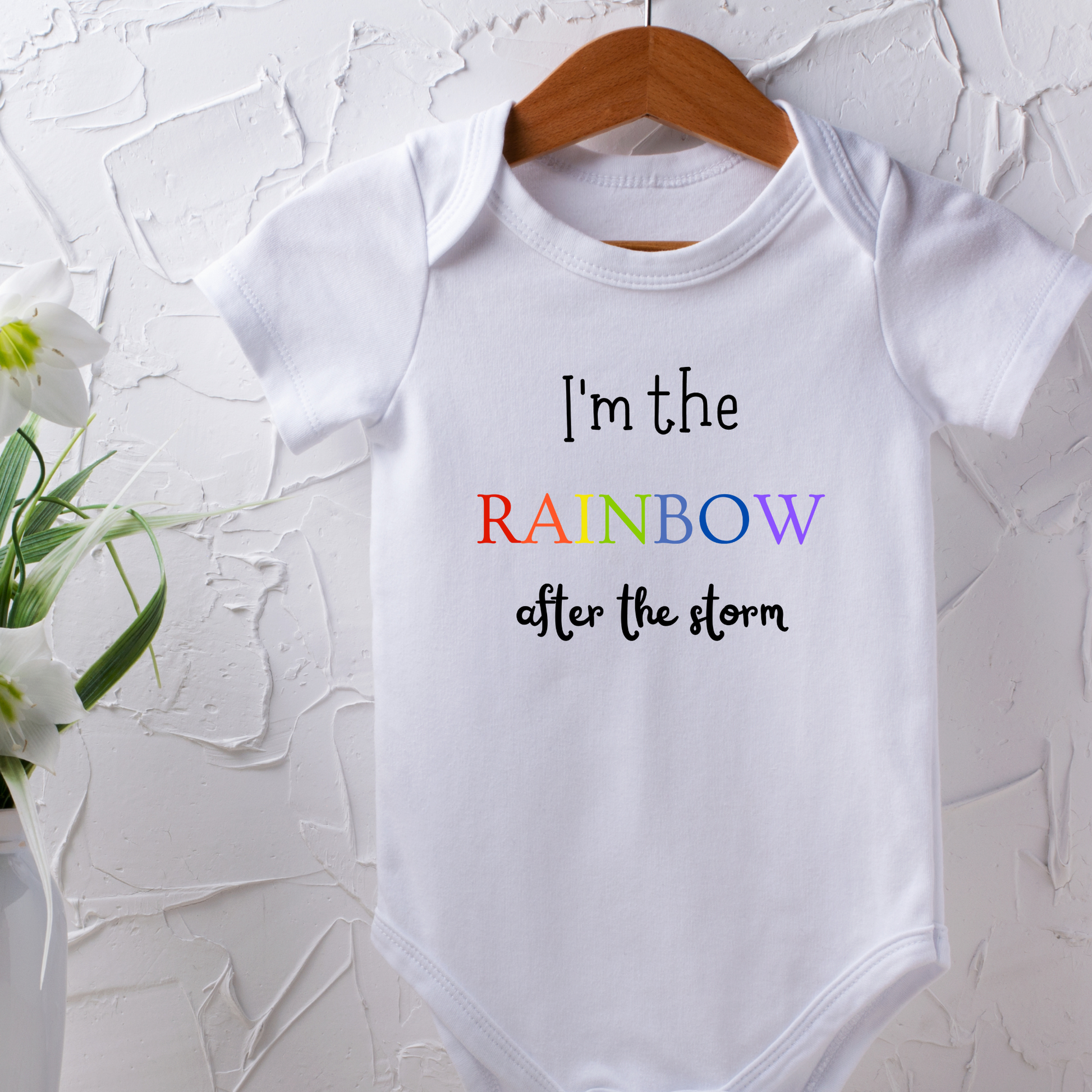 Rainbow Baby Bodysuit