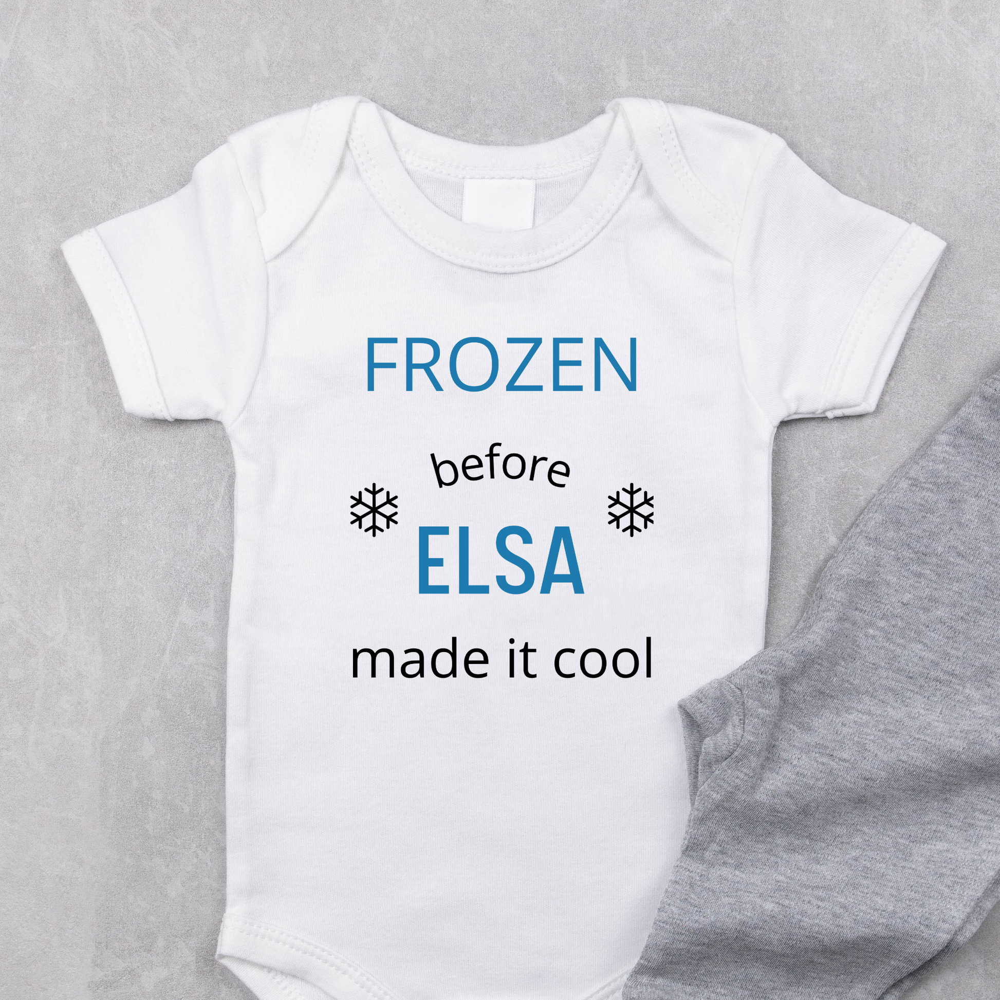 Frozen store baby onesie