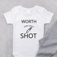 Worth Every Single Shot Baby Bodysuit | IVF baby Onesie Pregnancy Announcement Reveal | #babyonesie #baby #babyclothes #onesie #babygirl #babyboy #babyfashion #onesies #babyshower #handmade #babyshowergift #shopsmall #babygift #babyonesies #babyromper #etsyshop #etsy #smallbusiness #babyclothing #babybodysuit #pajamas #onesiepajamas #kidscanvas #kidstops #babyshowergiftideas #babyshower #gift #baby