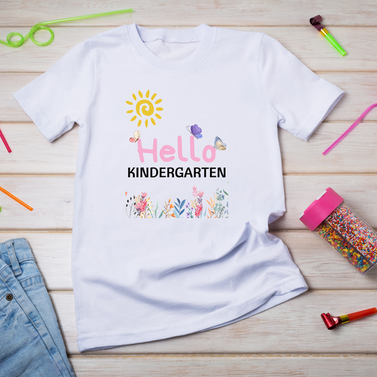 Personalized First Day Of School T-Shirt