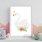 swan room decor