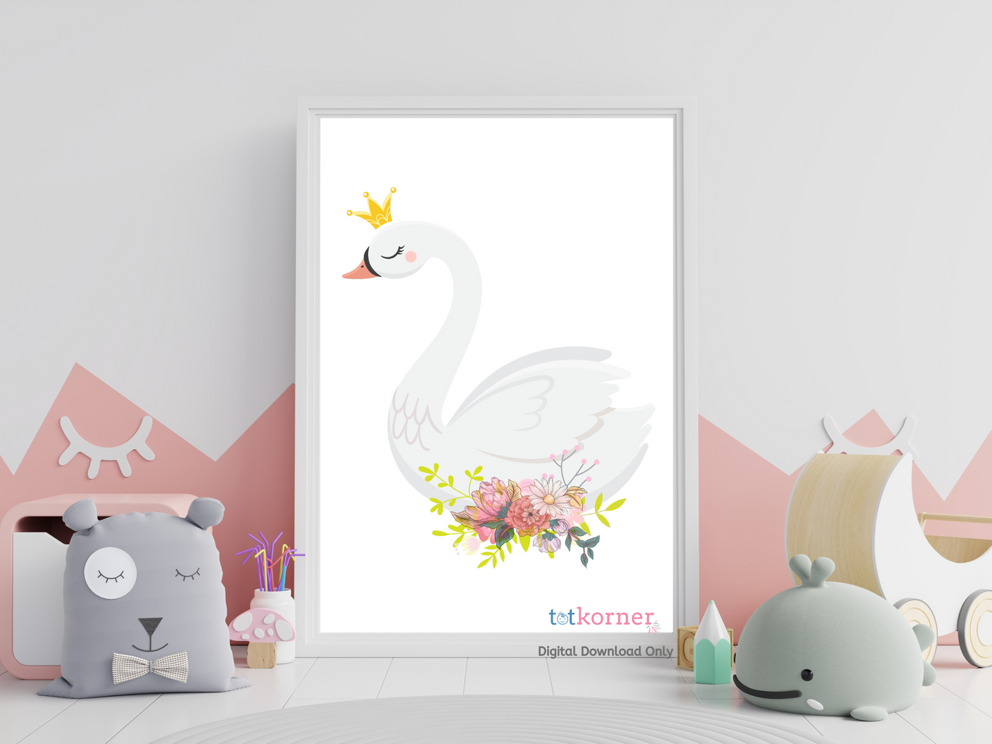 swan room decor