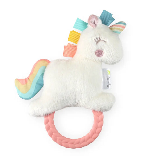 Ritzy Rattle Pal Plush Rattle Pal with Teether Unicorn