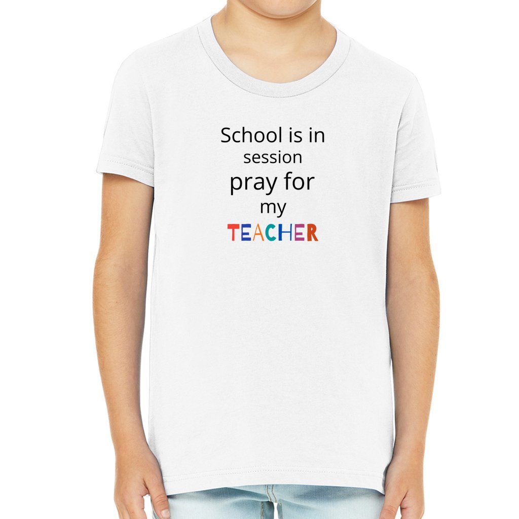 Pray for my teacher funny shirt