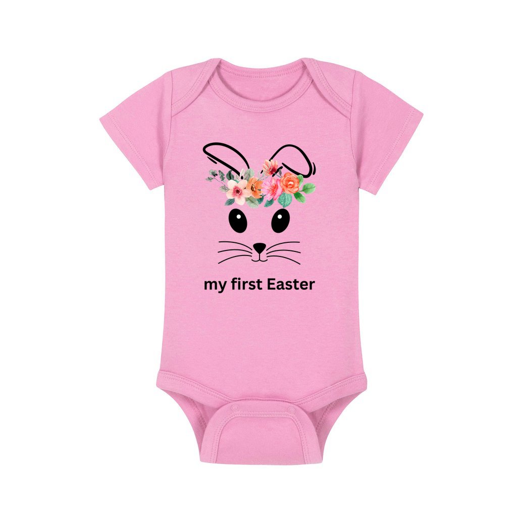 easter baby clothes, funny cute stylish easter baby outfit, first easter Sunday, bunny, rabbit easter, silly easter