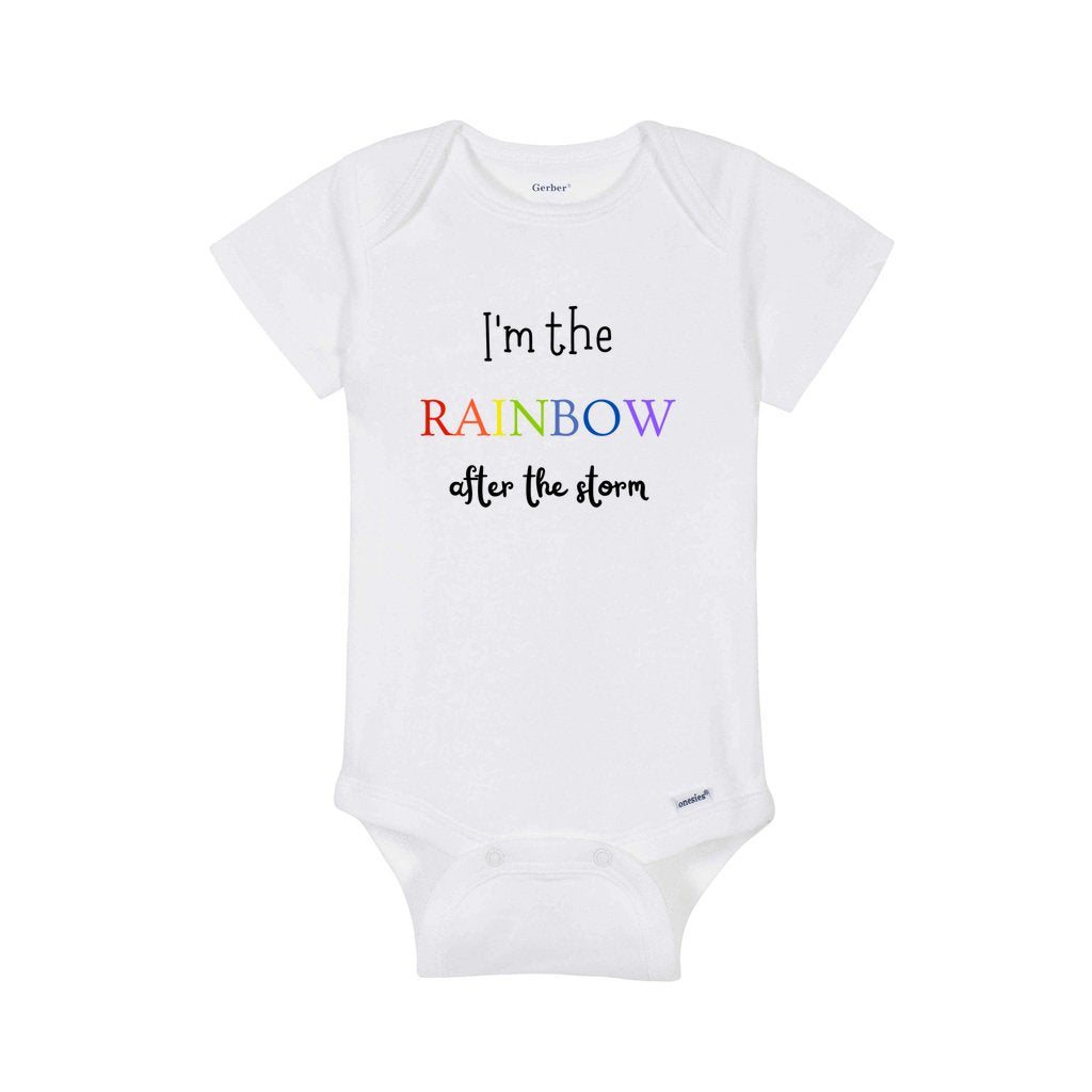 I'm the Rainbow after the Storm Baby Bodysuit – totkorner