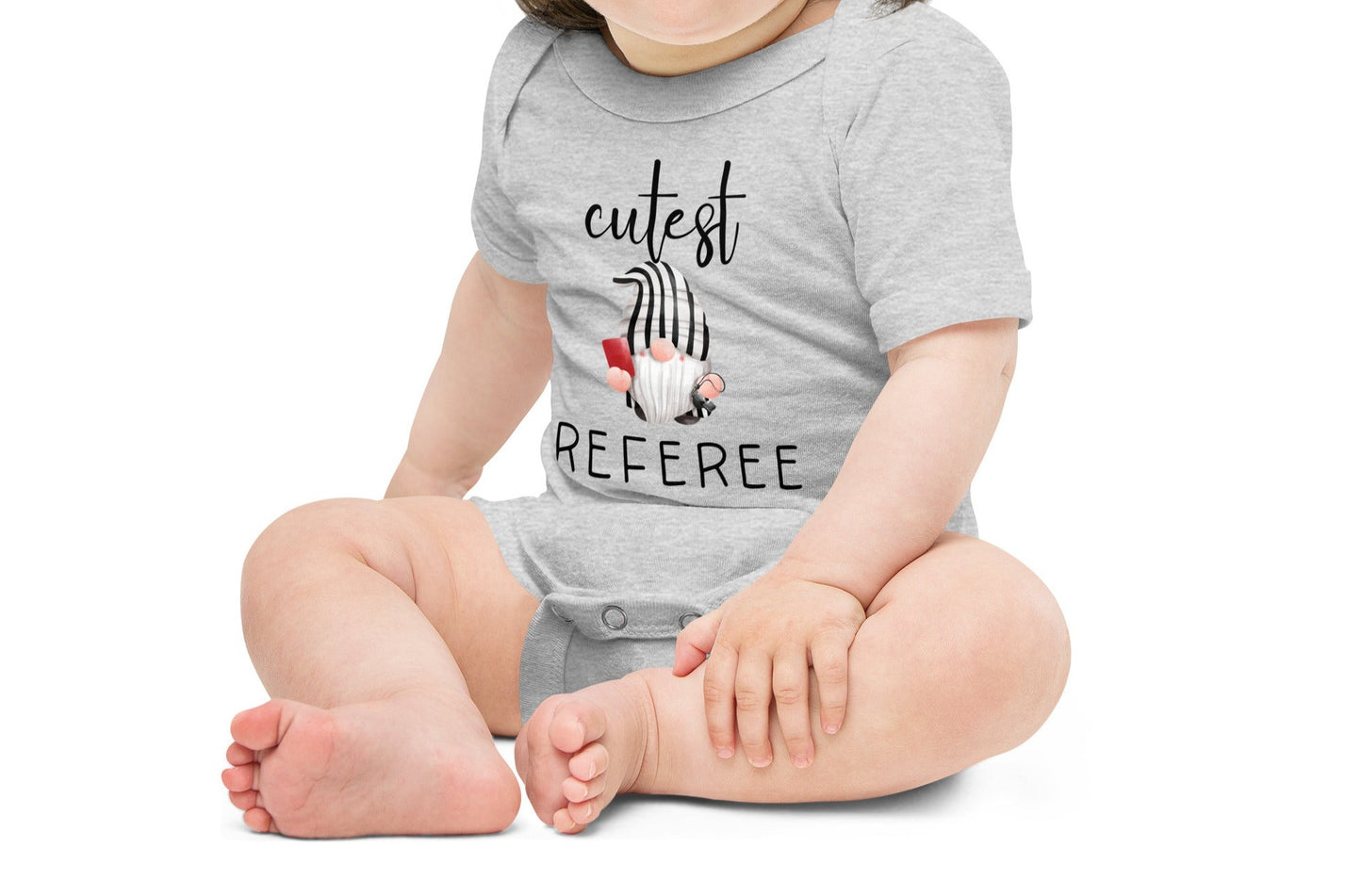 Cutest Referee Baby Short Sleeve Onesie