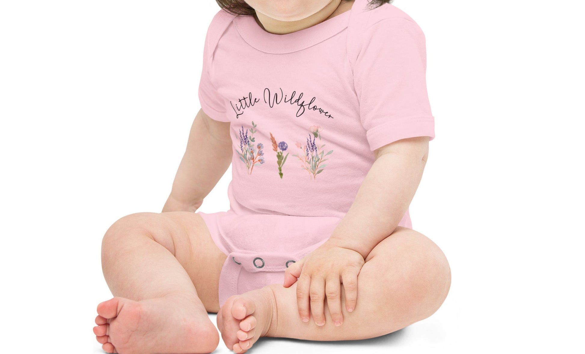 Cute Little Wildflower Onesie®, Cute Boho Baby Clothes, Boho Wildflower Shirt, Flower Bodysuit, Cute Baby Gift, Baby Shower Gift, Girl Shirt
