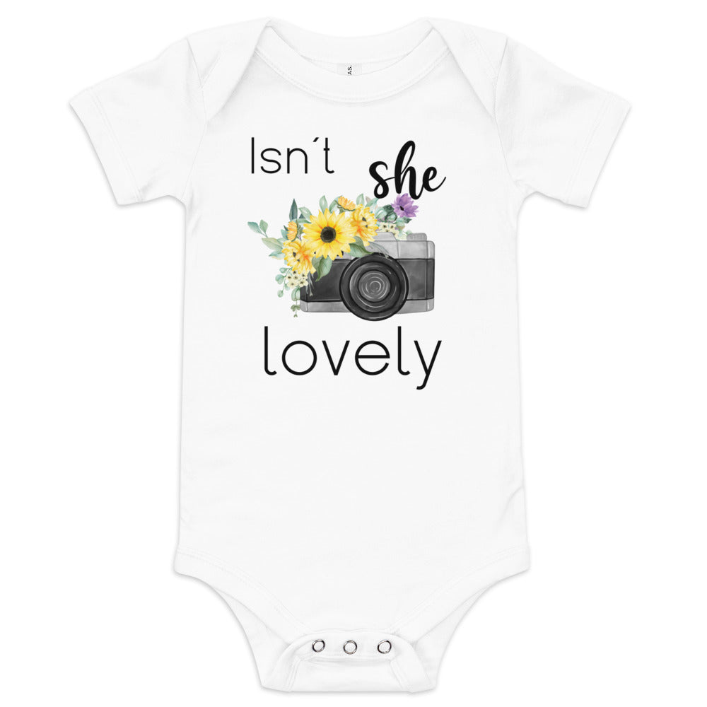 Isn't She Lovely Baby Onesie® - Wildflower Onesie® - Boho Wildflower Bodysuit - Flower Onesie® - Baby Shower Gift - Newborn Baby Gifts