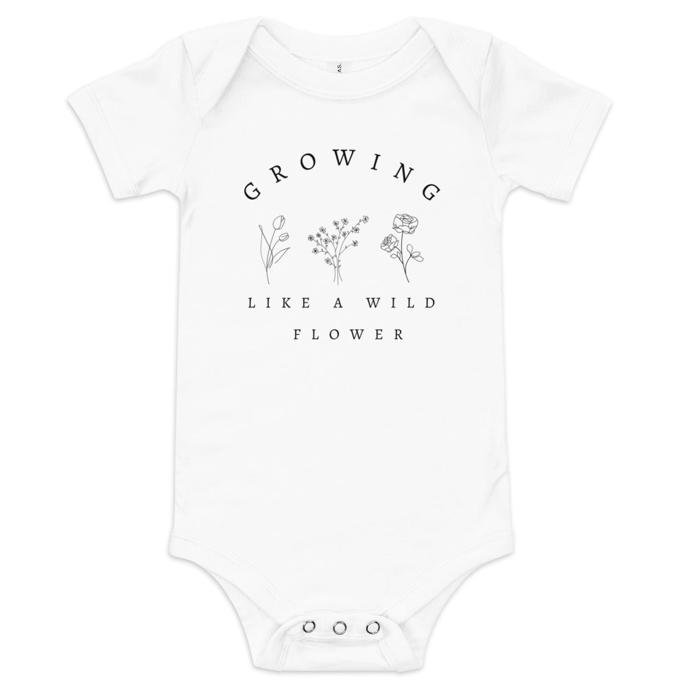 wild flower prints | wild flower homecoming outfit | beautiful wildflower baby girl | cute onesies