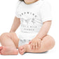 Wildflower Beautiful Fierce & Free Baby Bodysuit Baby Outfit Inspirational Baby Clothes Unique Gift for New Baby Shower Gift