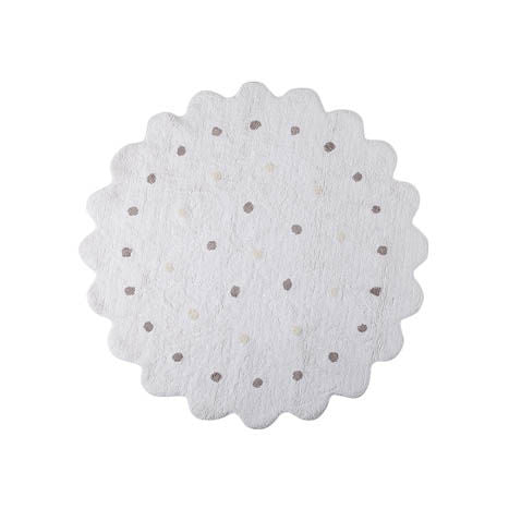 Little Biscuit Washable Rug  (Round)