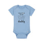 Don't Look at Me That Smell is Coming from My Dad Onesie® Baby Gift, Funny Saying Baby Clothes, Smelly Daddy Baby Bodysuit, Baby Reveal