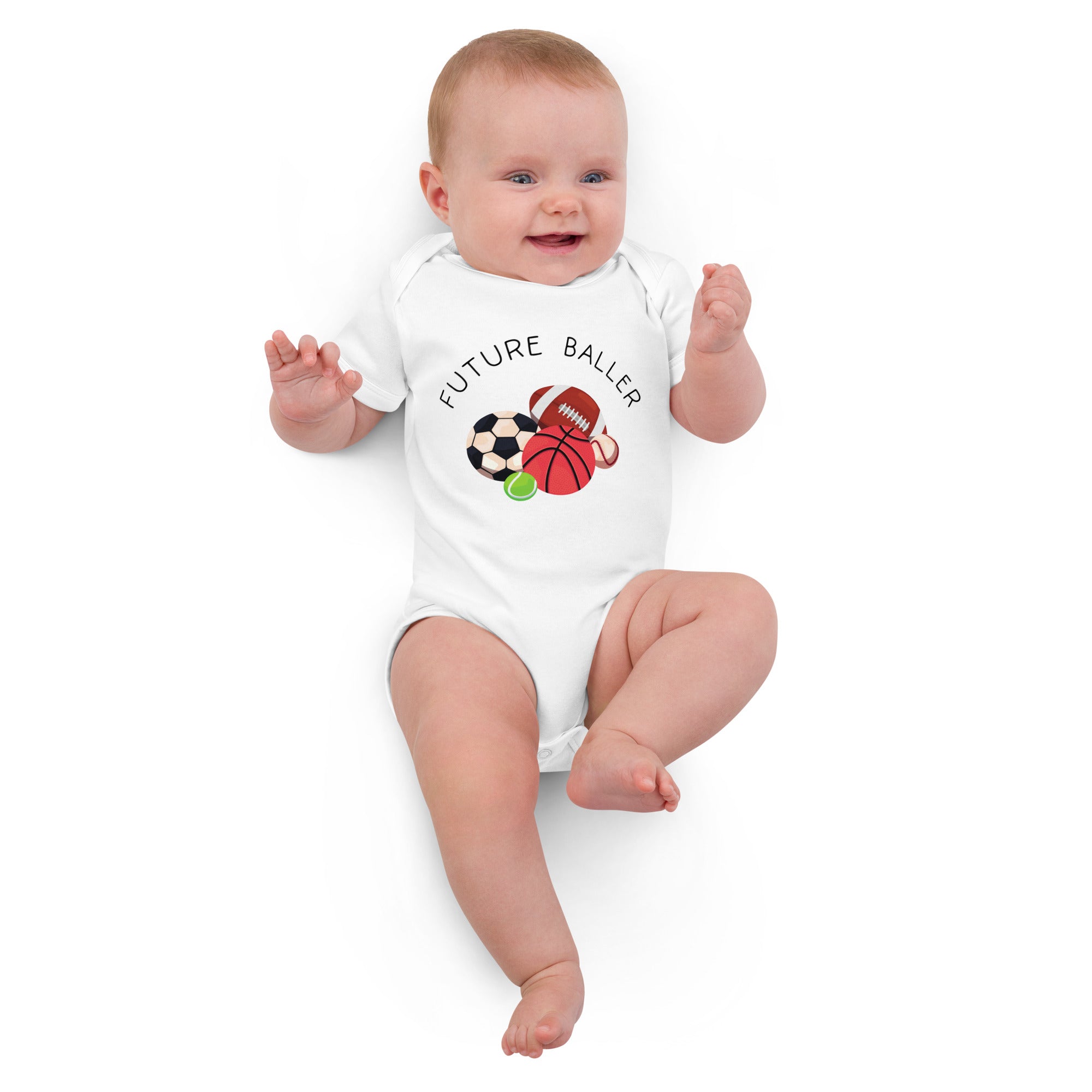 White cotton sales baby onesies