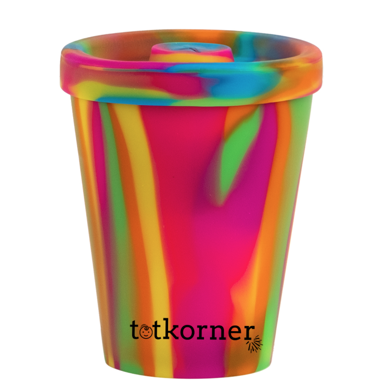 Pink Swirl Silicone Kid's Cup – totkorner