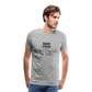 Keep Calm and Call Dad Men's Premium Gift T-Shirt - heather gray