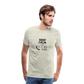 Keep Calm and Call Dad Men's Premium Gift T-Shirt - heather oatmeal