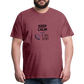 Keep Calm and Call Dad Men's Premium Gift T-Shirt - heather burgundy