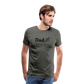 Dad Fixer of Things Men's Gift T- Shirt - asphalt gray