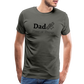 Dad Fixer of Things Men's Gift T- Shirt - asphalt gray