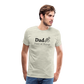 Dad Fixer of Things Men's Gift T- Shirt - heather oatmeal