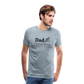 Dad Fixer of Things Men's Gift T- Shirt - heather ice blue