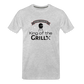 King of The Grill Men's Premium Gift T-Shirt - heather gray