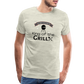 King of The Grill Men's Premium Gift T-Shirt - heather oatmeal