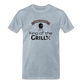 King of The Grill Men's Premium Gift T-Shirt - heather ice blue