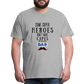 Some Super Heroes Don't Have Capes They Are Called Dad Men's Premium Gift T-Shirt - heather gray