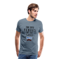 Some Super Heroes Don't Have Capes They Are Called Dad Men's Premium Gift T-Shirt - steel blue