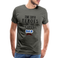 Some Super Heroes Don't Have Capes They Are Called Dad Men's Premium Gift T-Shirt - asphalt gray