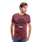 Some Super Heroes Don't Have Capes They Are Called Dad Men's Premium Gift T-Shirt - heather burgundy