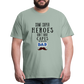 Some Super Heroes Don't Have Capes They Are Called Dad Men's Premium Gift T-Shirt - steel green