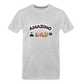 Amazing Dad Men's Premium Gift T-Shirt | Birthday T-shirt | First Time Dad | For Father's Day | Birthday Gift - heather gray