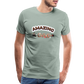 Amazing Dad Men's Premium Gift T-Shirt | Birthday T-shirt | First Time Dad | For Father's Day | Birthday Gift - steel green